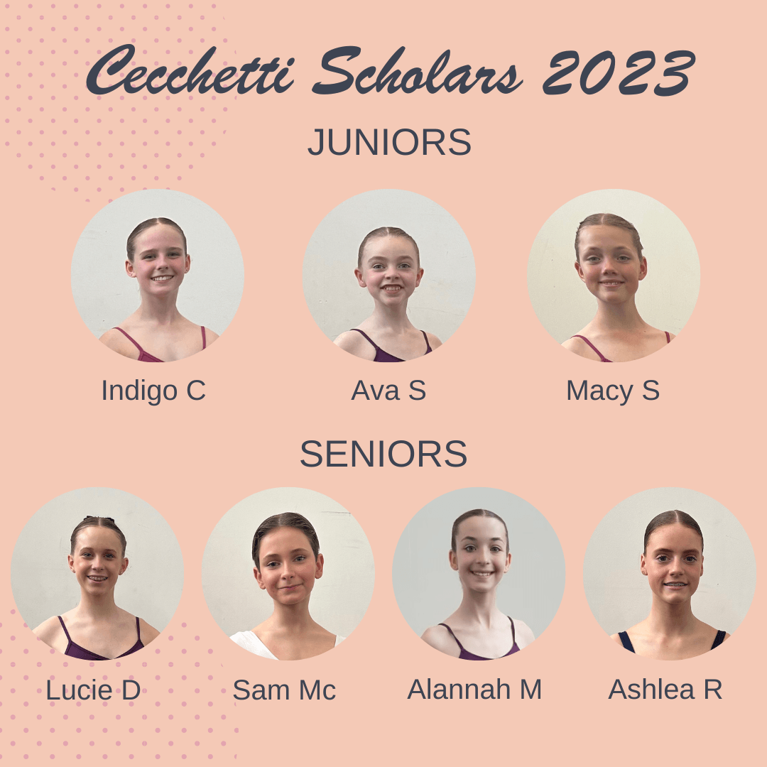 Introducing our JOKSOD Cecchetti Scholars 2023 Introducing our JOKSOD Cecchetti Scholars 2023